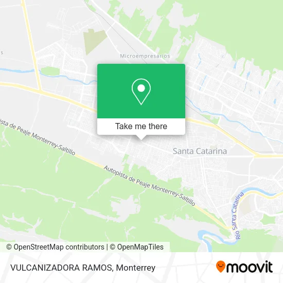VULCANIZADORA RAMOS map