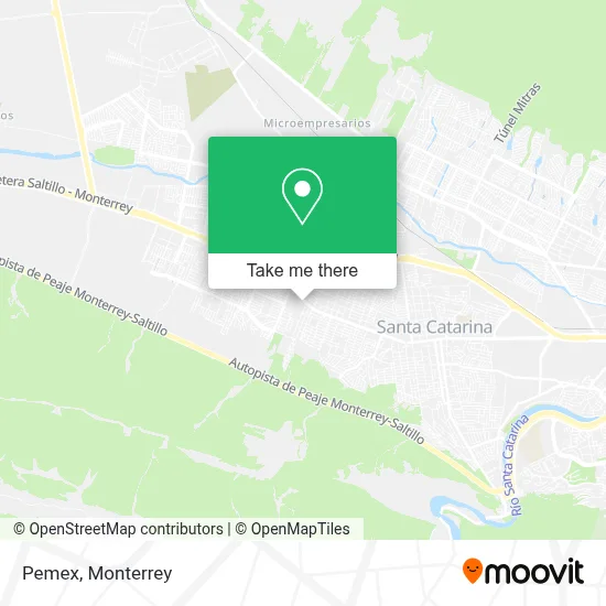 Pemex map
