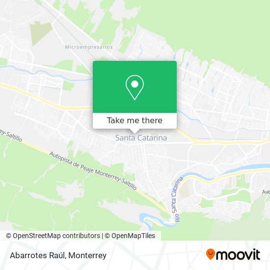 Mapa de Abarrotes Raúl