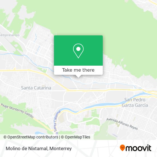 Mapa de Molino de Nixtamal