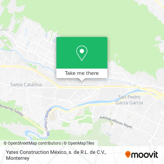 Yates Construction México, s. de R.L. de C.V. map