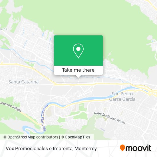 Vox Promocionales e Imprenta map