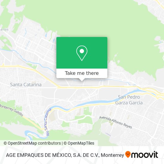 AGE EMPAQUES DE MÉXICO, S.A. DE C.V. map