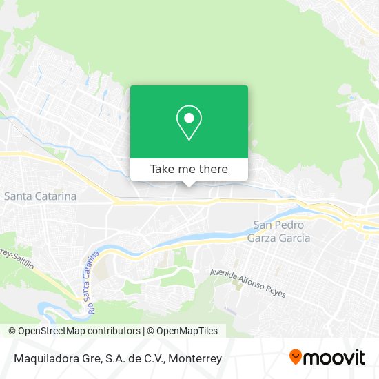 Maquiladora Gre, S.A. de C.V. map