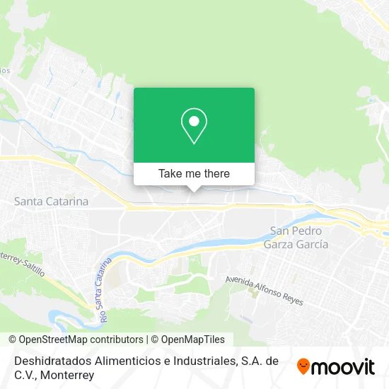 Deshidratados Alimenticios e Industriales, S.A. de C.V. map
