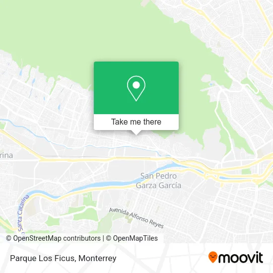 Mapa de Parque Los Ficus