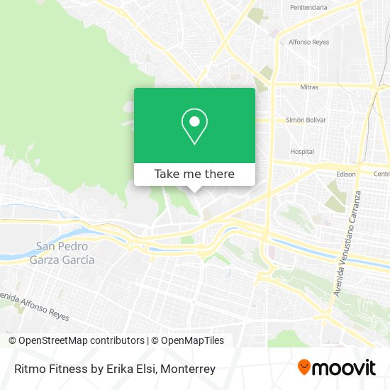 Ritmo Fitness by Erika Elsi map