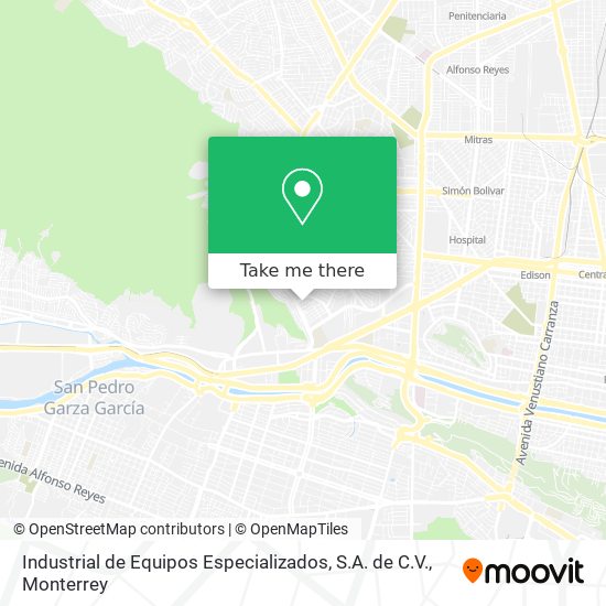 Industrial de Equipos Especializados, S.A. de C.V. map