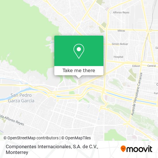 Mapa de Componentes Internacionales, S.A. de C.V.