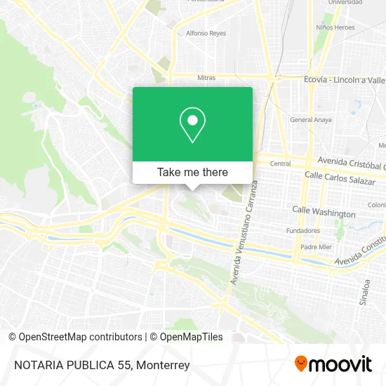 NOTARIA PUBLICA 55 map