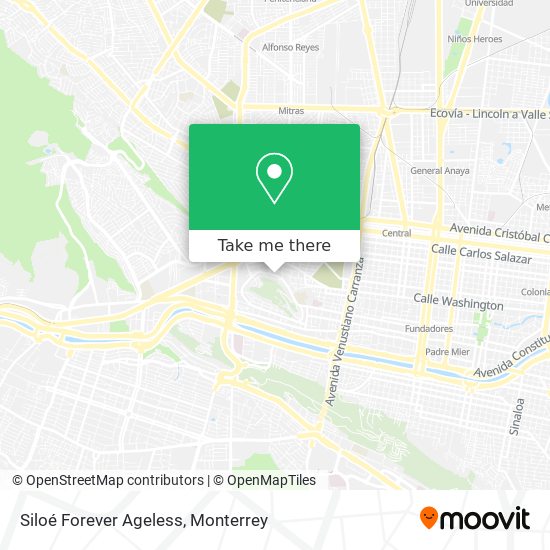 Siloé Forever Ageless map