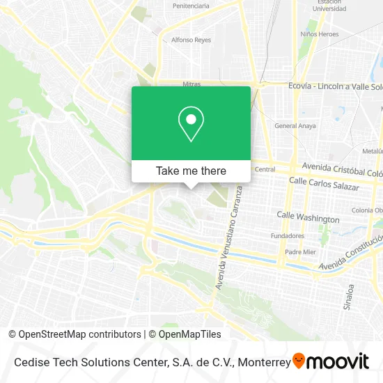 Cedise Tech Solutions Center, S.A. de C.V. map