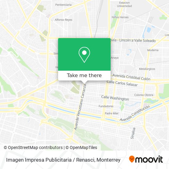 Imagen Impresa Publicitaria / Renasci map