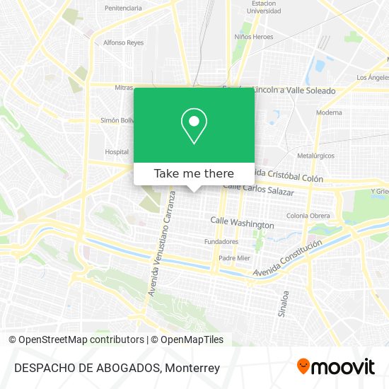 DESPACHO DE ABOGADOS map
