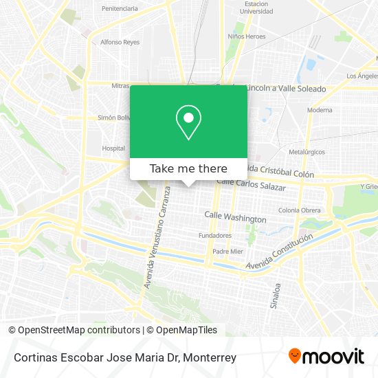 Cortinas Escobar Jose Maria Dr map