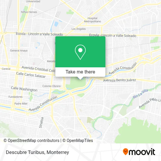 Descubre Turibus map