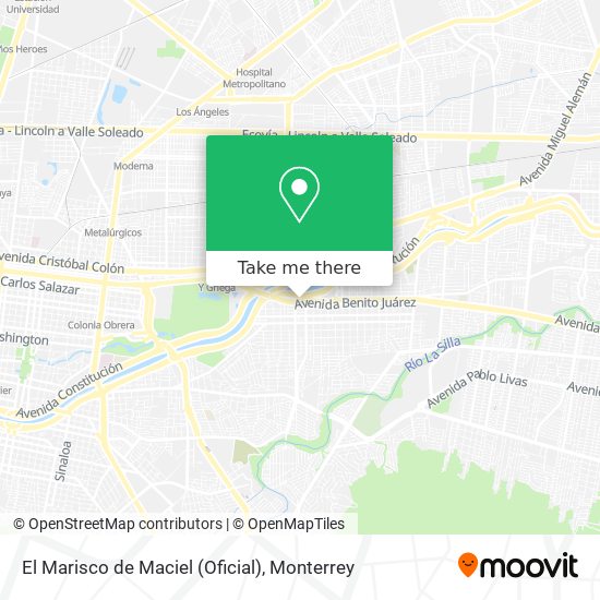El Marisco de Maciel (Oficial) map