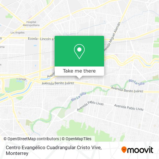 Centro Evangélico Cuadrangular Cristo Vive map
