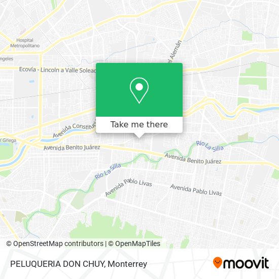 PELUQUERIA DON CHUY map