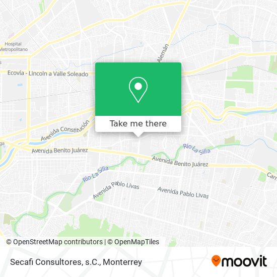 Secafi Consultores, s.C. map