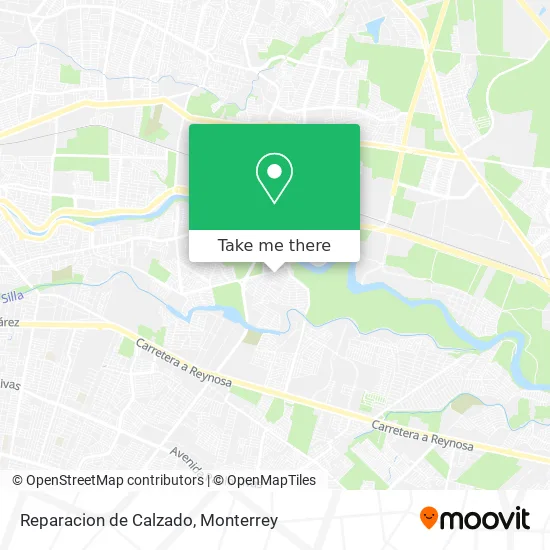 Reparacion de Calzado map