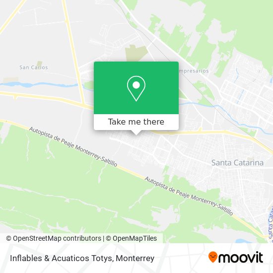 Inflables & Acuaticos Totys map