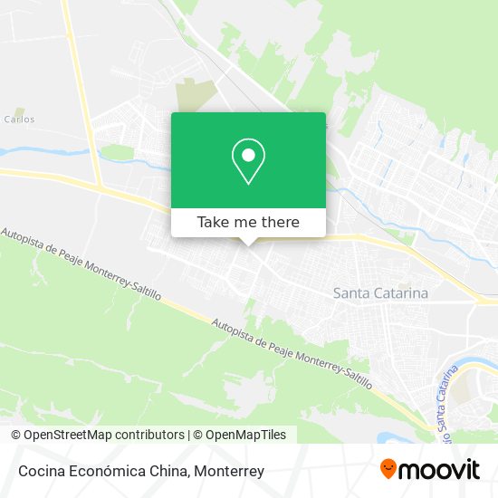 Cocina Económica China map