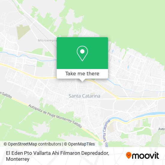 El Eden Pto Vallarta Ahi Filmaron Depredador map