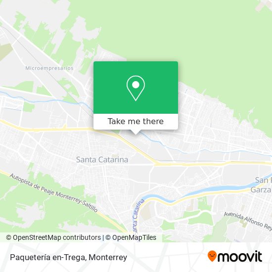 Mapa de Paquetería en-Trega