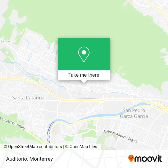 Auditorio map