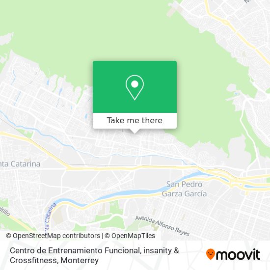 Centro de Entrenamiento Funcional, insanity & Crossfitness map