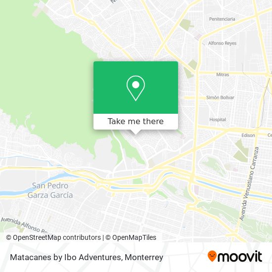 Matacanes by Ibo Adventures map