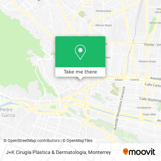 J+K Cirugía Plástica & Dermatología map