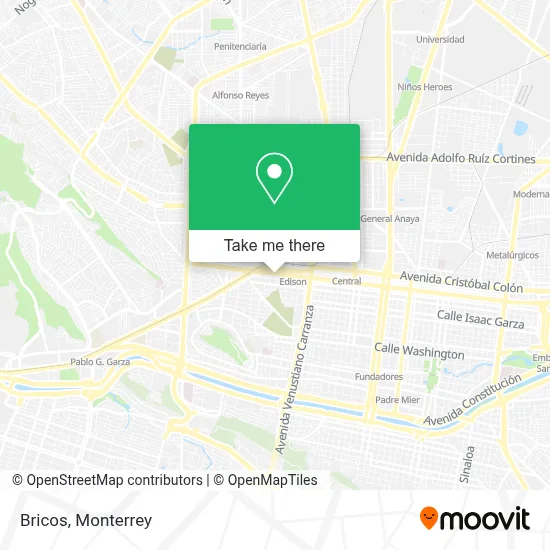 Bricos map