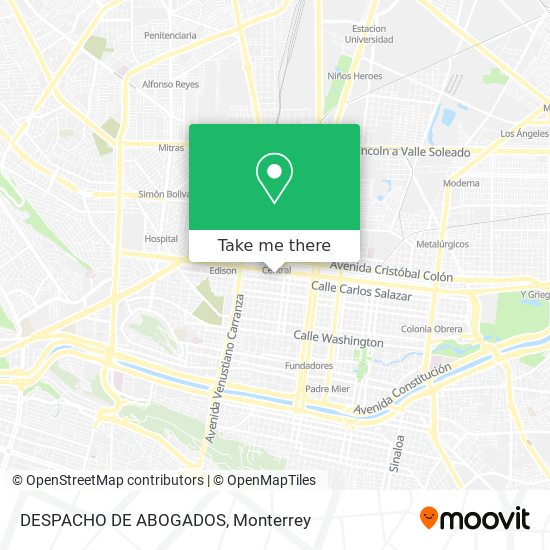 DESPACHO DE ABOGADOS map