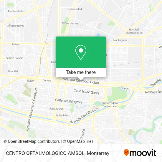 CENTRO OFTALMOLOGICO AMSOL map