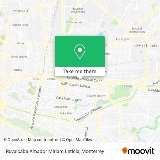 Ruvalcaba Amador Miriam Leticia map