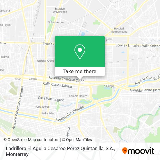 Ladrillera El Aguila Cesáreo Pérez Quintanilla, S.A. map