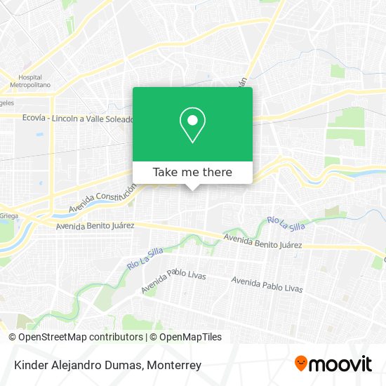 Mapa de Kinder Alejandro Dumas