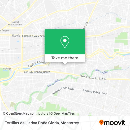Tortillas de Harina Doña Gloria map
