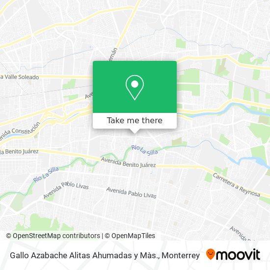 Mapa de Gallo Azabache Alitas Ahumadas y Màs.