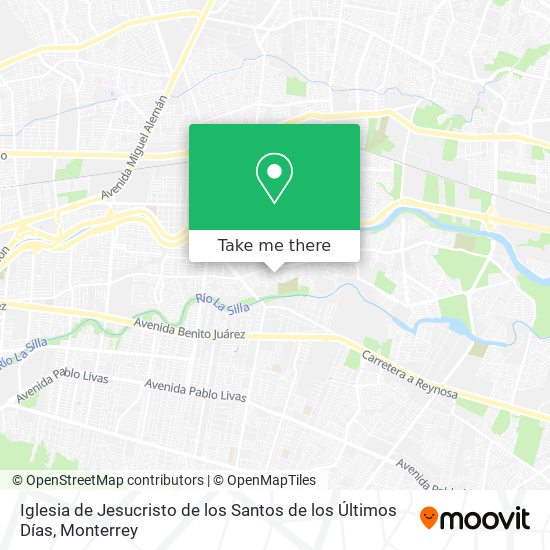 Iglesia de Jesucristo de los Santos de los Últimos Días map