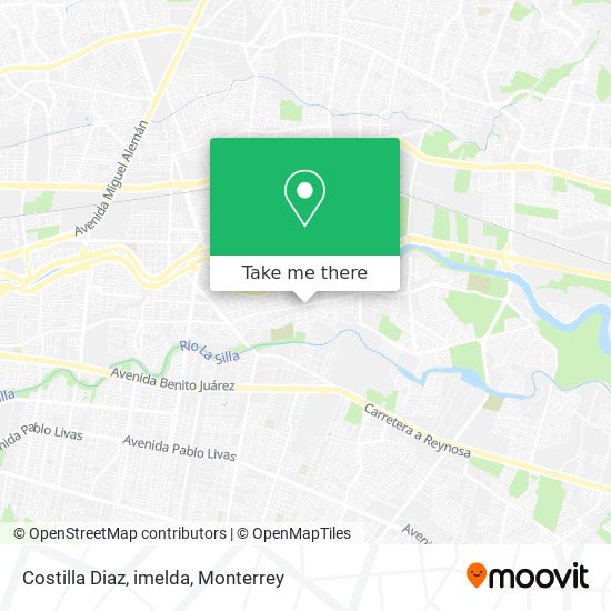 Costilla Diaz, imelda map