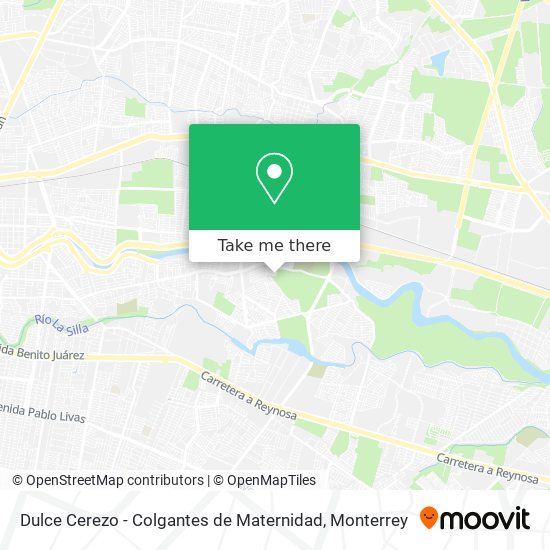 Mapa de Dulce Cerezo - Colgantes de Maternidad