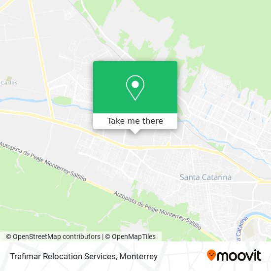 Trafimar Relocation Services map