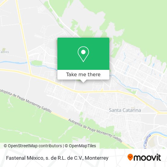Mapa de Fastenal México, s. de R.L. de C.V.