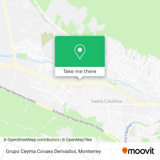 Grupo Ceyma Covaex Derivados map