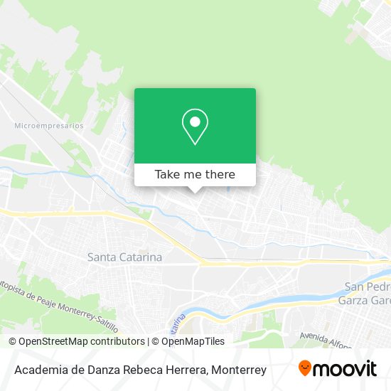 Academia de Danza Rebeca Herrera map