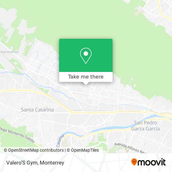 Mapa de Valero’S Gym