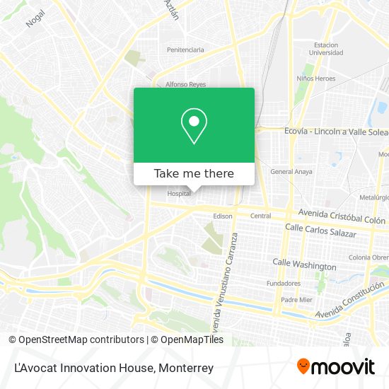 Mapa de L'Avocat Innovation House